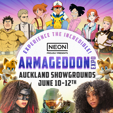 Just three days until #bayofgeddon! There's something for everyone at  Armageddon Expo! Come along and experience the incredible this…